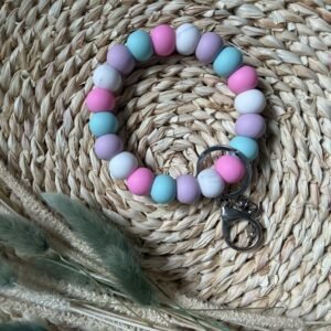 Bubblegum Babe Wristlet Keychain
